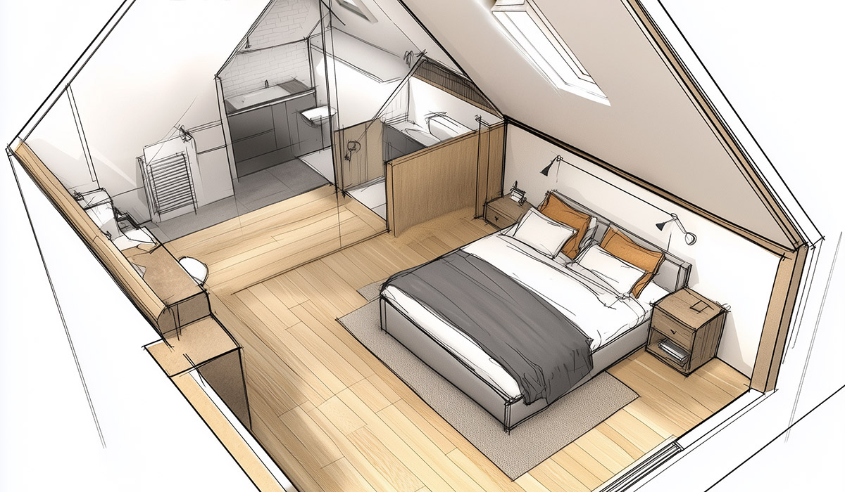 loft conversion floor plan